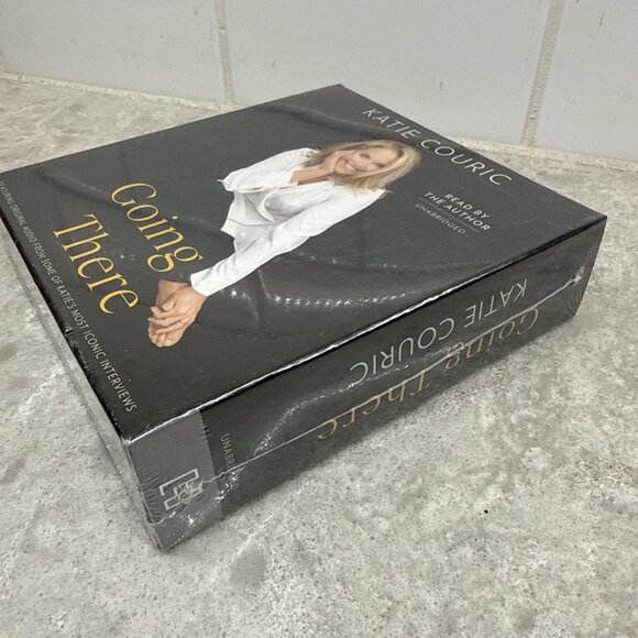Katie Couric Going There read by the Author CD Sealed box set. - Picture 6 of 7